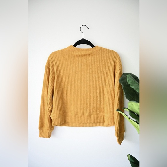 Band Of The Free Russell Velvet Cropped Sweater - Picture 7 of 9